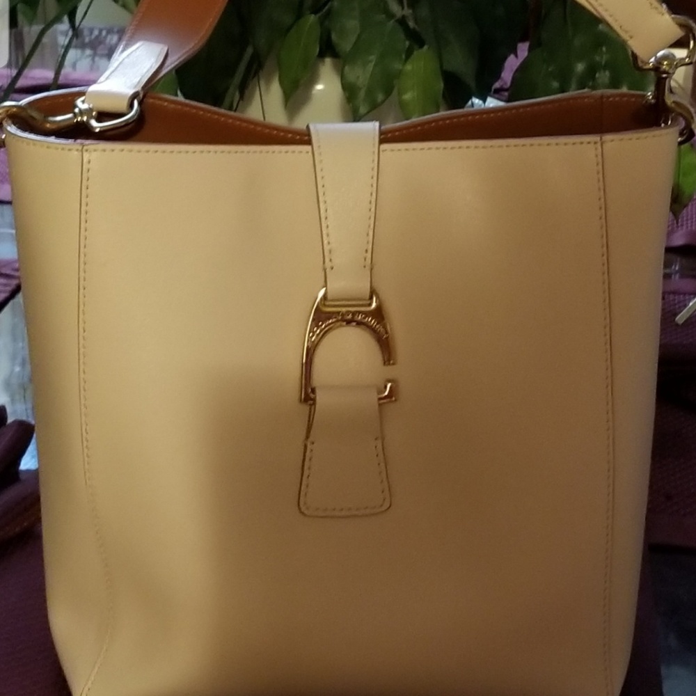 Dooney & Burke Saffiano Leather Shoulder Bag-Ashby